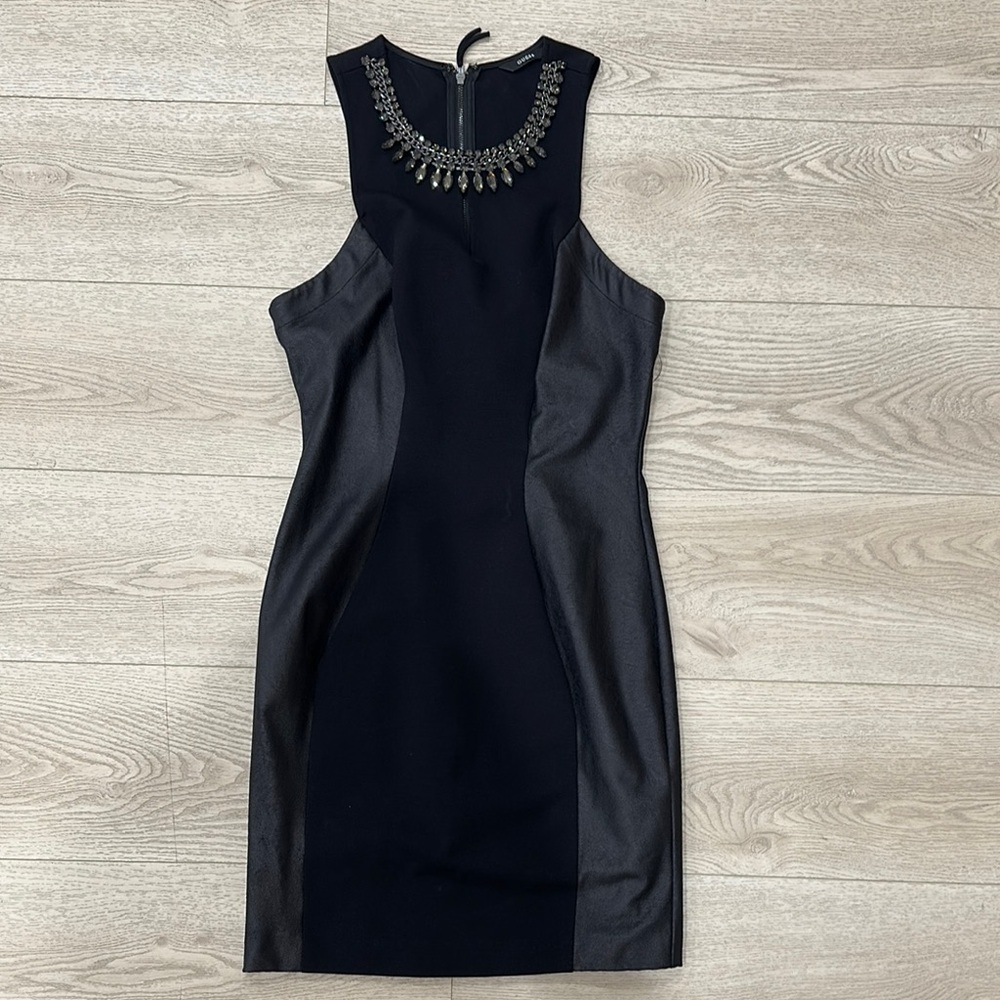 Guess Bodycon Dress Faux Leather Dress